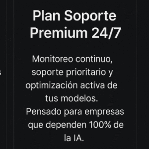 plan soporte premium 24/7